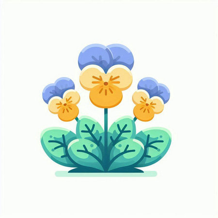 Flower icon. Flat illustration of flower vector icon for web designのイラスト素材