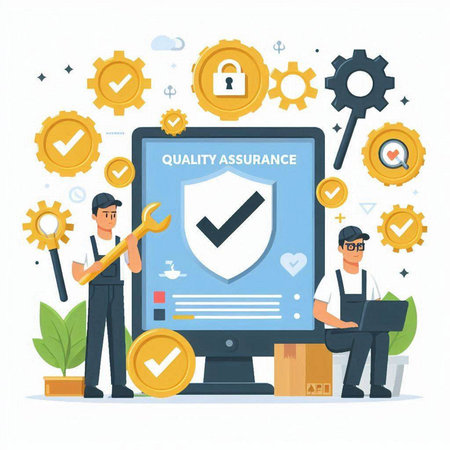 Flat design vector illustration concepts for business analysis and planning, consulting, team work, project management, financial report.のイラスト素材