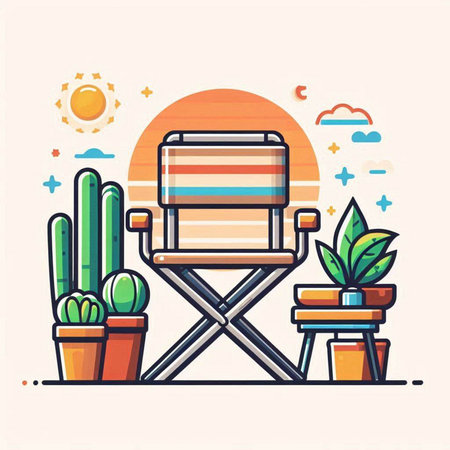 Fresh celery, parsley and lemons. Vector illustration.のイラスト素材