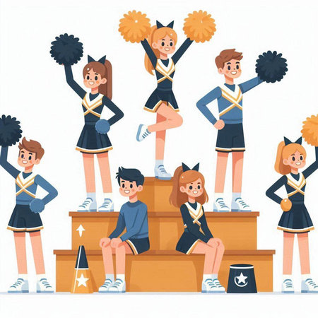 Fuchsia flower with leaves. Vector illustration in cartoon style.のイラスト素材