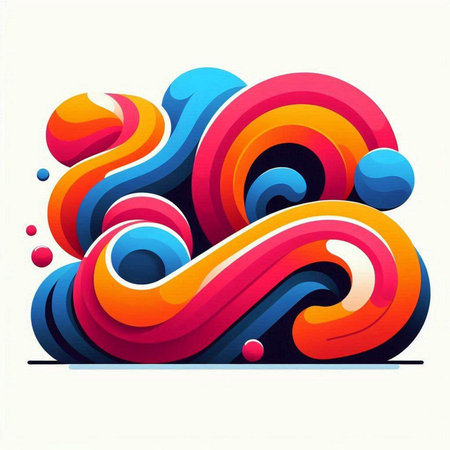 Hot chocolate with whipped cream in a red cup and a bottle of chocolate. Vector illustration.のイラスト素材