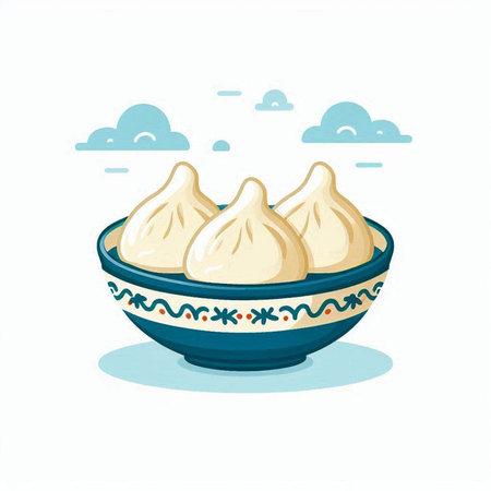 Vector illustration of a winter jacket on a white background in cartoon styleのイラスト素材