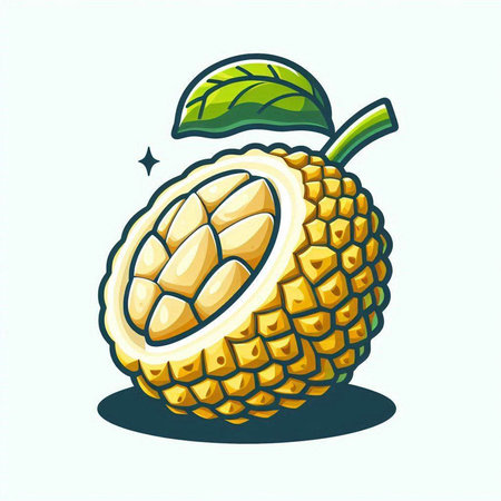 Lychee fruit icon isolated on white background. Vector illustration.のイラスト素材