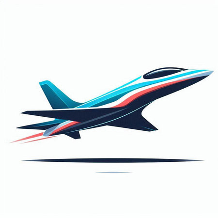 Airplane vector illustration. Airplane icon isolated on white background.のイラスト素材