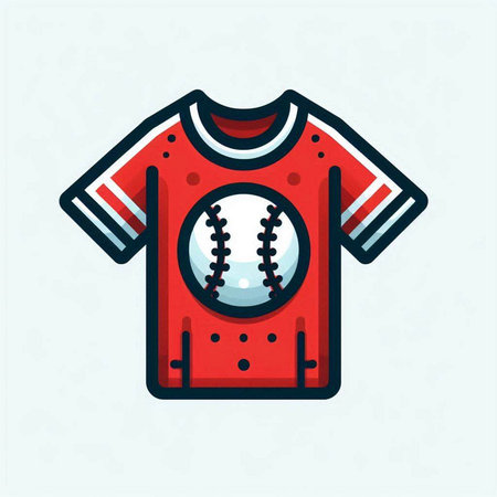 Baseball t-shirt design, vector illustration eps 10.のイラスト素材