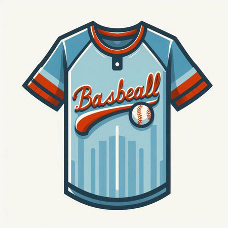 Baseball t-shirt design, vector illustration eps 10.のイラスト素材