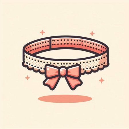 Cute bandage with bow. Vector illustration in cartoon style.のイラスト素材
