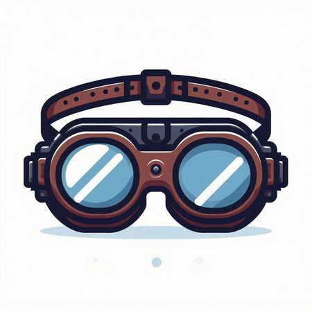 Sunglasses icon. Cartoon illustration of glasses vector icon for web designのイラスト素材