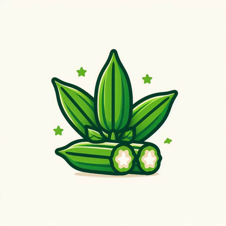 Coriander icon. Hand drawn vector illustration in cartoon style.のイラスト素材