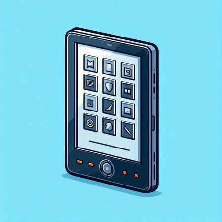 Smartphone icon. Vector illustration of mobile phone. Mobile phone.のイラスト素材