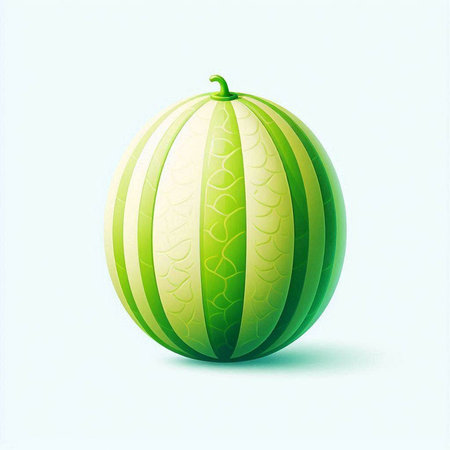 Watermelon on a white background. Vector illustration. Eps 10.のイラスト素材