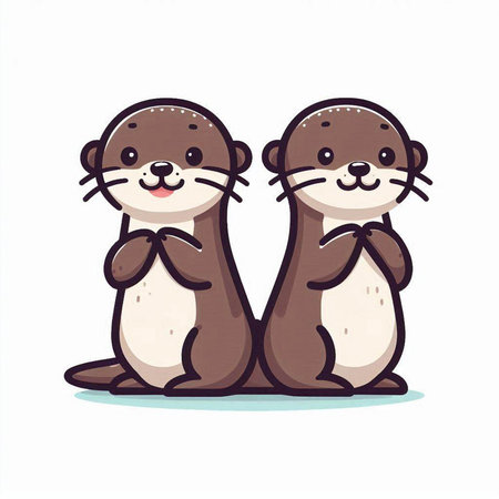 Ice hockey player on skates. Vector illustration in flat style.のイラスト素材