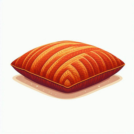 Illustration of a piece of bread on a white background. Vectorのイラスト素材