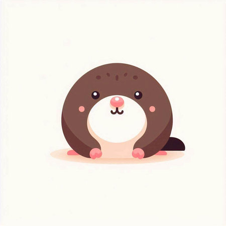 Cute cartoon penguin. Vector illustration on a white background.のイラスト素材