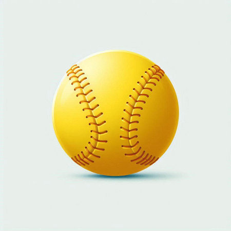 Baseball ball isolated on a white background. 3d illustration.のイラスト素材