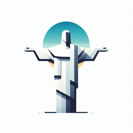 Crosses of Jesus Christ. Christian symbol. Vector Illustration.のイラスト素材
