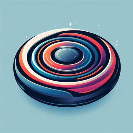 Abstract background with colorful circles. Vector illustration. Eps 10 file.のイラスト素材