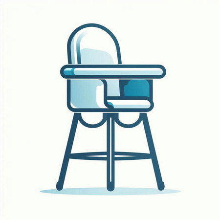 Baby stroller icon. Vector illustration. Baby stroller icon.のイラスト素材