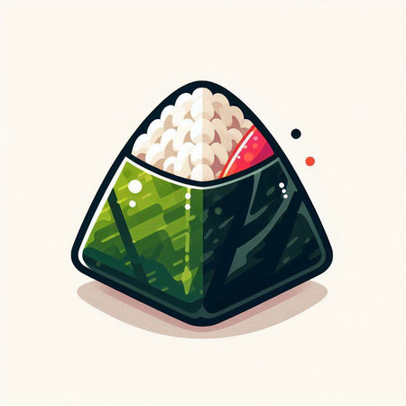 Illustration of japanese rice dumplings in a bowlのイラスト素材