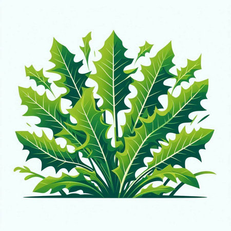 Green leaves background. Vector illustration for your design. Eps 10.のイラスト素材