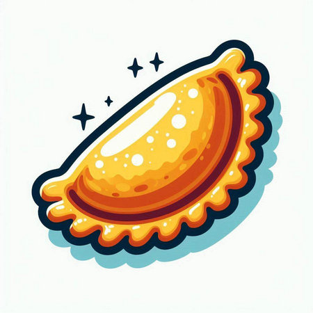 Illustration of a shell on a white background. Vector illustration.のイラスト素材