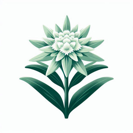 beautiful flower on a white background. vector illustration. eps 10のイラスト素材