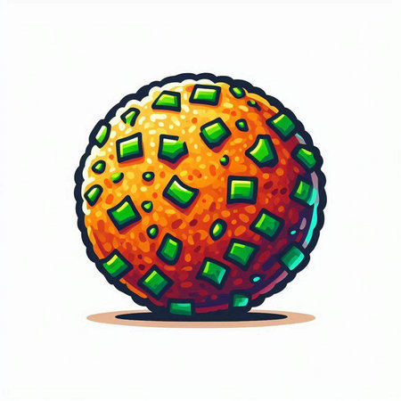 Cartoon orange fruit isolated on a white background. Vector illustration.のイラスト素材