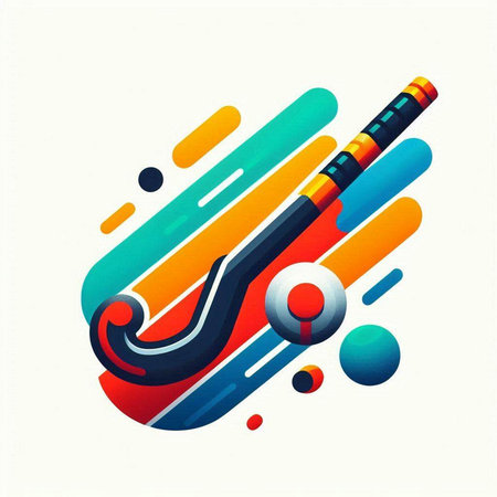 abstract colorful background with a smoking pipe, vector illustration eps10のイラスト素材