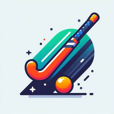 Cricket icon in flat style. Vector illustration for your design.のイラスト素材