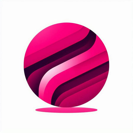 Colorful abstract circle icon. Vector design template elements for your application or corporate identity.のイラスト素材