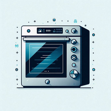 Vector illustration of a modern digital device. Conceptual illustration for web design.のイラスト素材