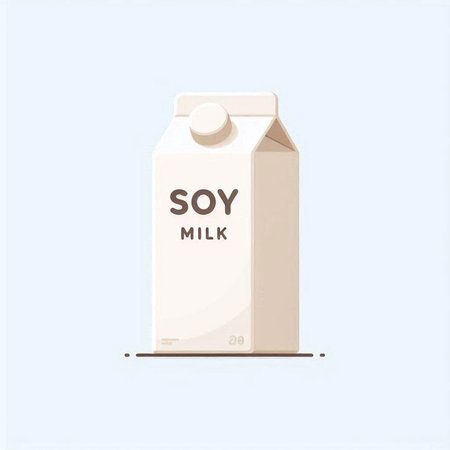 Milk carton box vector illustration. Isolated on white background.のイラスト素材