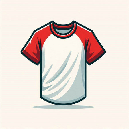 T-shirt design, vector illustration eps 10. Clothes icon.のイラスト素材