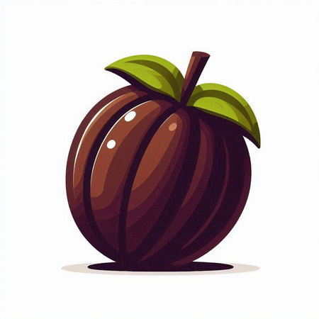coconut isolated on white background. vector illustration eps10のイラスト素材