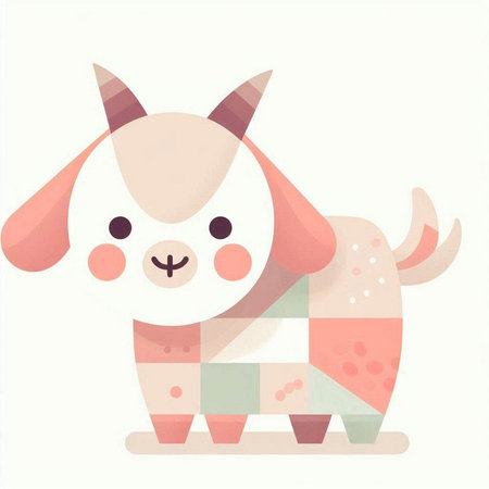 Illustration of cute cartoon dog. Cute animal vector illustration.のイラスト素材