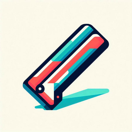 Stapler icon, vector illustration. Stapler icon.のイラスト素材