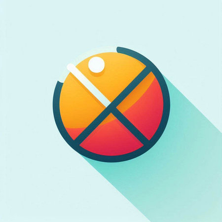 stop sign icon. Flat design style. Made in vector illustration.のイラスト素材