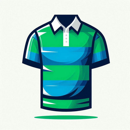 Soccer t-shirt. Vector illustration on a white background.のイラスト素材