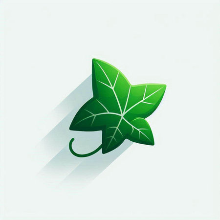 Leaf icon, ecology symbol. Flat design style eps 10のイラスト素材