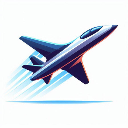 Airplane icon on white background. Vector illustration for your design.のイラスト素材