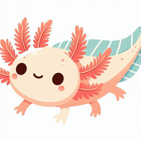 Cute cartoon dragon isolated on a white background. Vector illustration.のイラスト素材