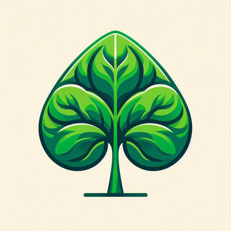 Ecology icon design, vector illustration eps 10. Green leaf symbol.のイラスト素材
