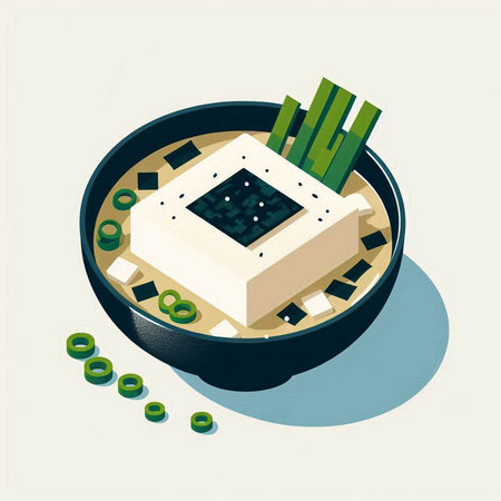 Nigiri with chopsticks in a bowl. Vector illustration.のイラスト素材