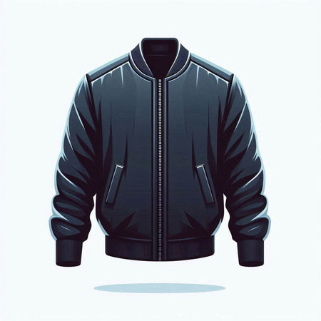 Jacket isolated on a white background. Vector illustration for your designのイラスト素材