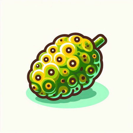 Christmas tree toy isolated on white background. Cartoon style vector illustration.のイラスト素材