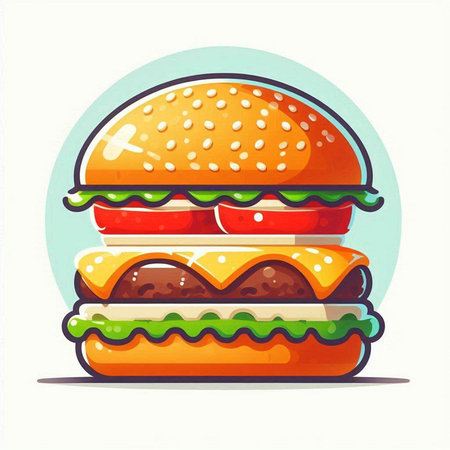 Hamburger icon on white background. Vector illustration. Eps 10のイラスト素材