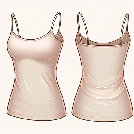 Women's underwear. Illustration on a white background. Vector.のイラスト素材