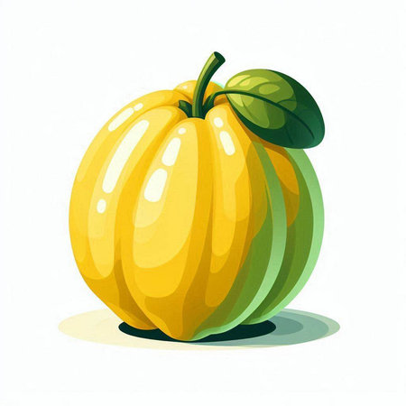 Pumpkin on a white background. Vector illustration of a pumpkin.のイラスト素材