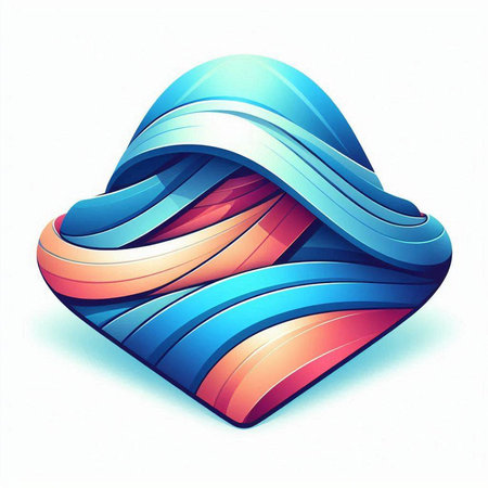 Colored bathrobe on a white background. Vector illustration of a bathrobe.のイラスト素材