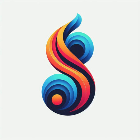 Abstract colorful background with waves. Vector illustration. Eps 10. RGB EPS 10のイラスト素材